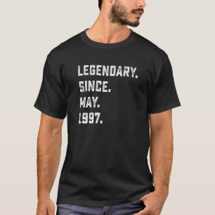 Camiseta 25 Años Legendario desde mayo de 1997 25 Años O