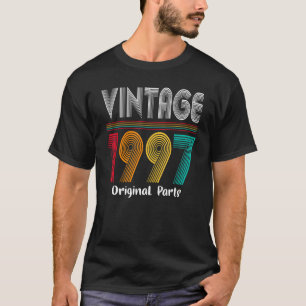 Camiseta 25 Años Nacidos En Vintage 1997 25º Cumpleaños