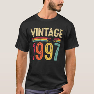 Camiseta 25 Años Tee Vintage 1997 Edición Limitada 25ª