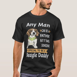 Camiseta 25 Cualquier hombre - Beagle Papá Beagle