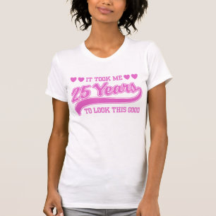 Camiseta 25 cumpleaños