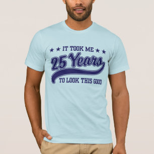 Camiseta 25 cumpleaños