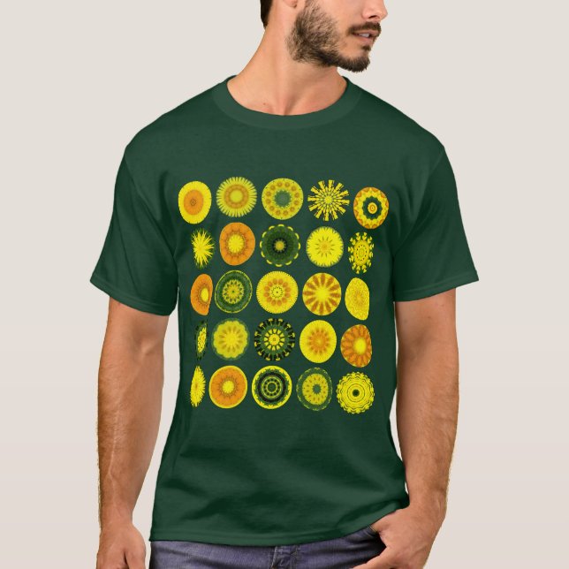 Camiseta 25 Mandalas I - Personalizado (Anverso)