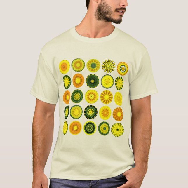 Camiseta 25 Mandalas I - Personalizado (Anverso)