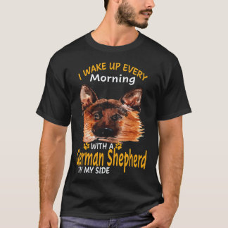 Camiseta 25 Me Despierto Cada Mañana Con Un Pastor Alemán