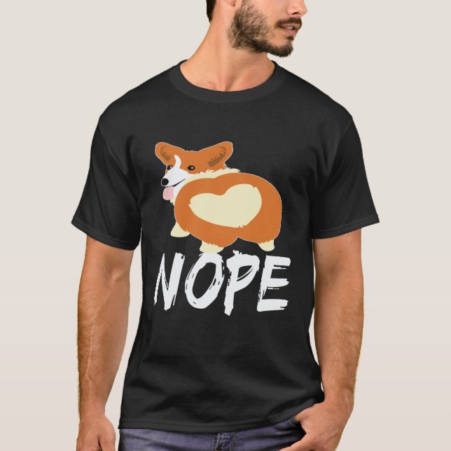 Camiseta 25 Nope - Corgi (Anverso)