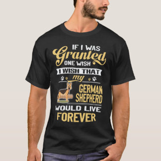 Camiseta 25 Si me concedieran un deseo deseo que mi alemán