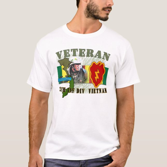 Camiseta 25to Inf Div - Vietnam (Anverso)