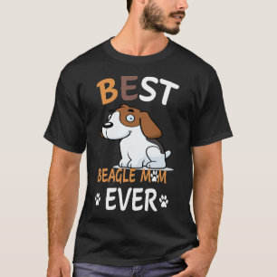 Camiseta 266 Mejor Madre Beagle
