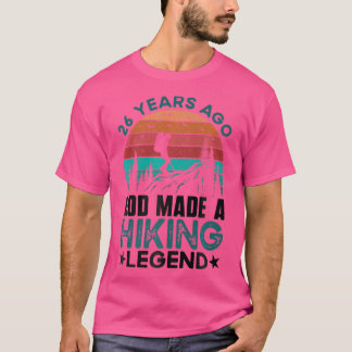 Camiseta 26.ª Montaña De Senderismo De 26 Años L