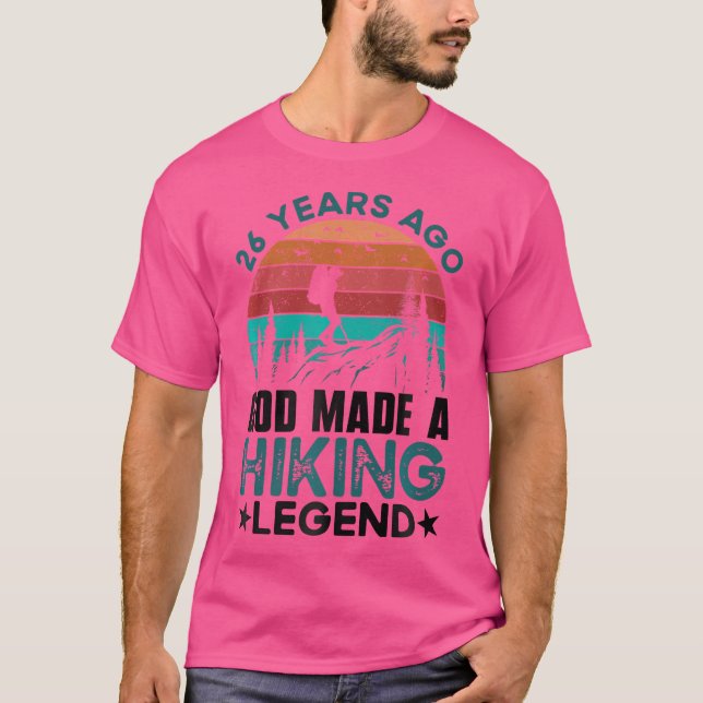 Camiseta 26.ª Montaña De Senderismo De 26 Años L (Anverso)