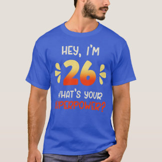 Camiseta 26.º cumpleaños 1