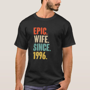 Camiseta 26.º Regalo De Aniversario De La Boda - Esposa Epi