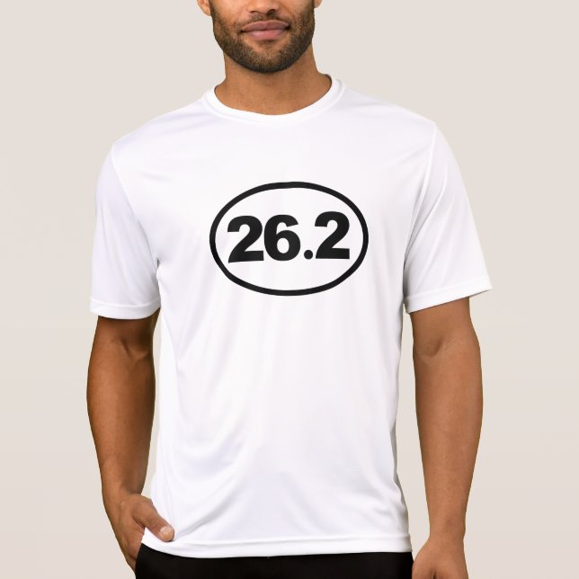 Camiseta 26,2 Corredor de maratón (Anverso)