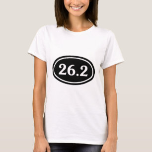 Camiseta 26,2 Óvalo del maratón (#SOU2)
