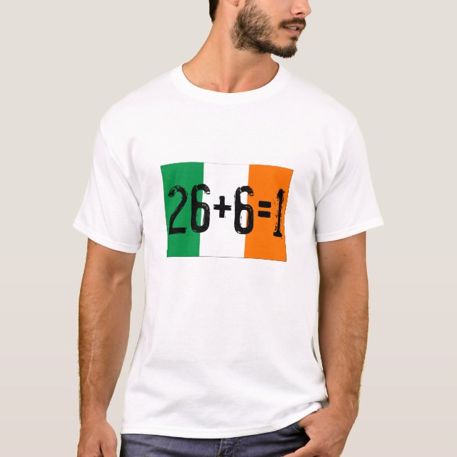 Camiseta 26+6=1 unifican (Anverso)