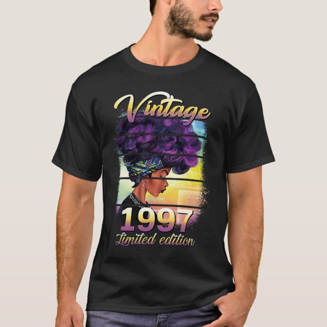 Camiseta 26 años, 26 años, mujeres negras asombrosas 19 (Anverso)