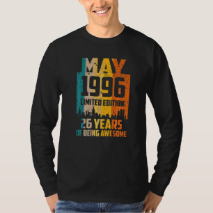 Camiseta 26 Años Aterradores Desde Mayo De 1996