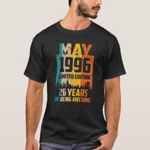 Camiseta 26 Años Aterradores Desde Mayo De 1996