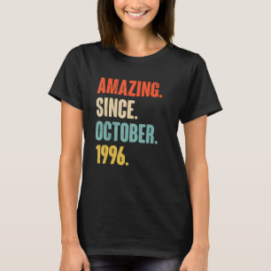 Camiseta 26 años de edad 26º cumpleaños asombroso desde el