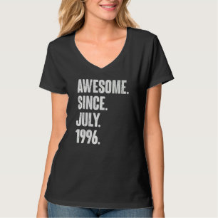 Camiseta 26 años de edad 26º cumpleaños increíble desde jul