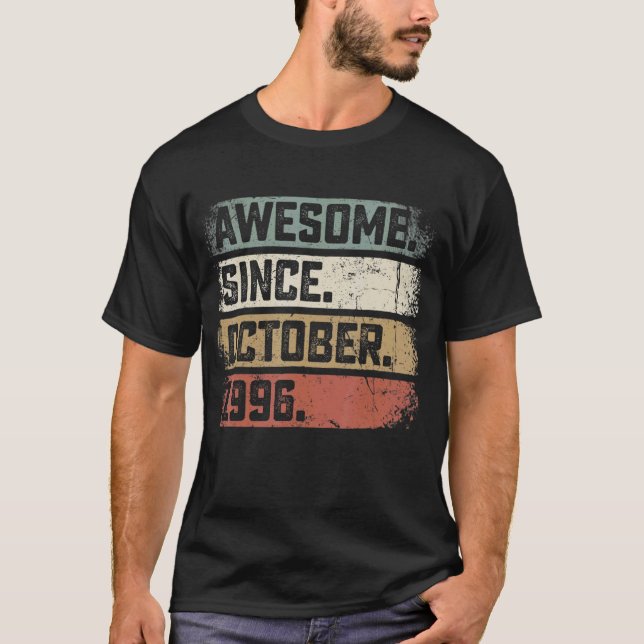 Camiseta 26 años de edad increíble desde octubre de 1996 26 (Anverso)