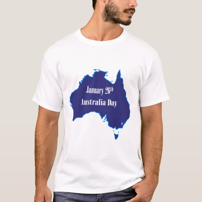 Camiseta 26 de enero Día de Australia (Anverso)