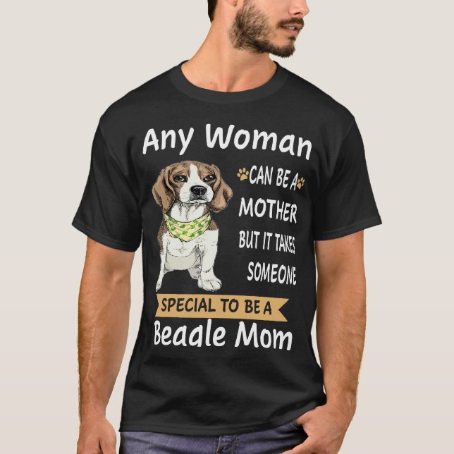Camiseta 26 Especial Para Ser Una Madre Beagle (Anverso)