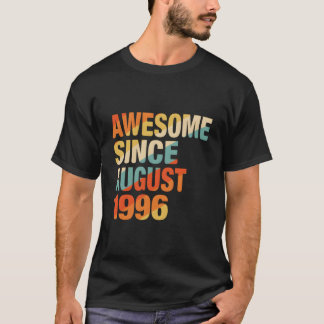 Camiseta 26 increíble desde agosto de 1996 26