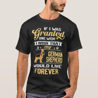 Camiseta 26 Si me concedieran un deseo deseo que mi alemán