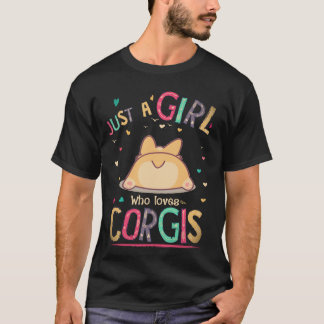 Camiseta 26 Solo Una Chica Que Ama Corgi