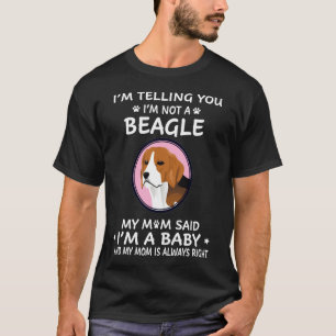 Camiseta 275 Te digo que no soy un Beagle