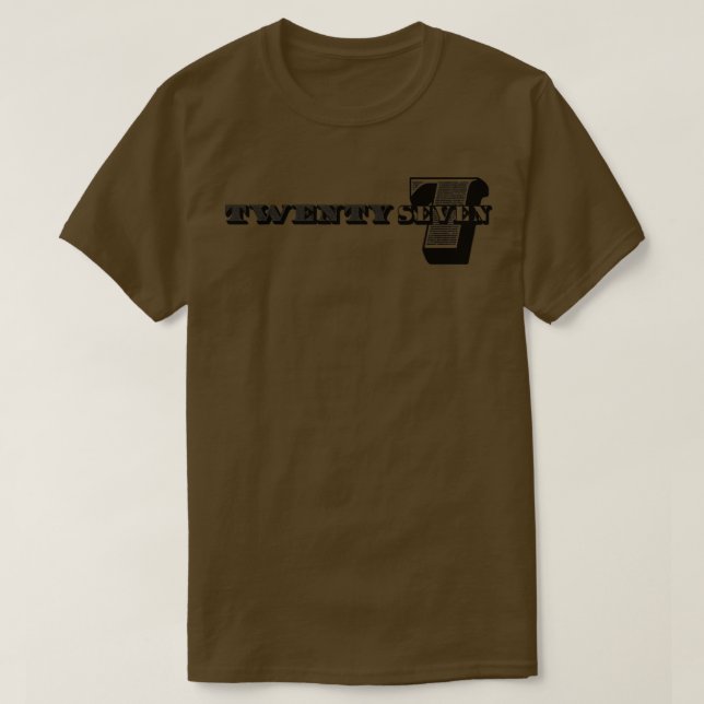 Camiseta 27.º cumpleaños Ideas de regalo para Him Men Shirt (Diseño del anverso)