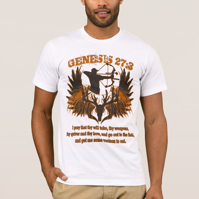 Camiseta 27:3 de la génesis (Anverso)