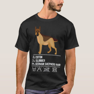 Camiseta 27 Algodón Baba Pastor Alemán pelo Pastor Alemán