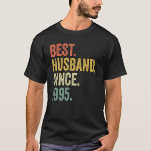 Camiseta 27° Aniversario Boda De Su Mejor Marido Desde