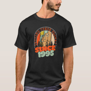 Camiseta 27 años que llegan lentamente desde 1995 a su 27º 