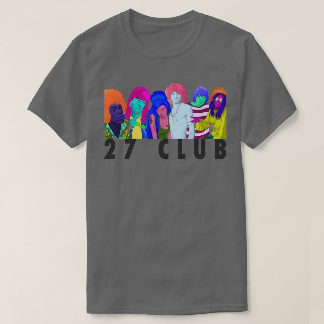 Camiseta 27 Club (Diseño del anverso)