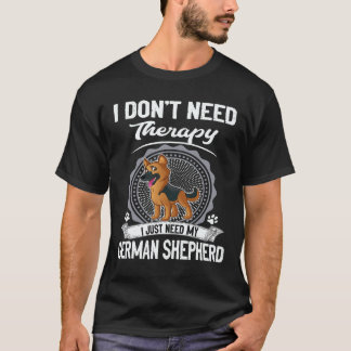 Camiseta 27 No Necesito Terapia Solo Necesito Mi Pastor Ale