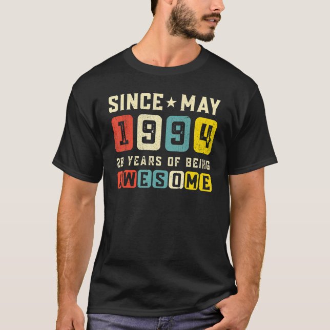 Camiseta 28.ª festividad desde mayo de 1994 (Anverso)