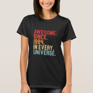 Camiseta 28 Años Increíble 1994 En Cada Universo 28 Años