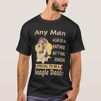 Camiseta 28 Cualquier hombre - Beagle Daddy Beagle
