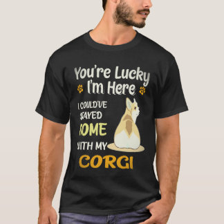 Camiseta 28 Eres Corgi Afortunado
