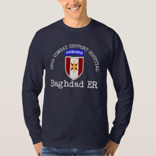 Camiseta 28vo cuarto Hospital del apoyo táctico - Bagdad E