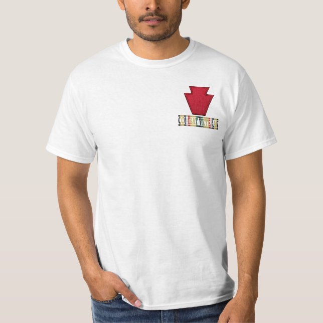 Camiseta 28vo cuarto La SWA de la división de infantería (Anverso)