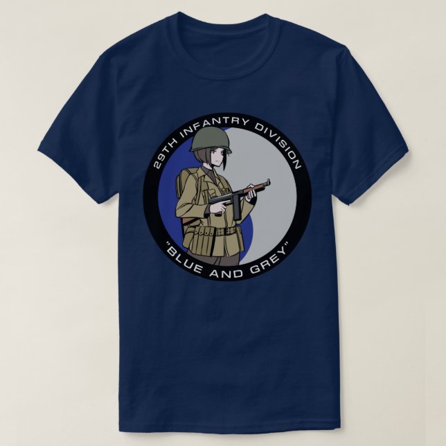 Camiseta 29.ª División de Infantería (Diseño del anverso)