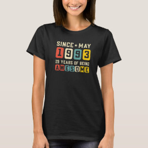 Camiseta 29.ª festividad desde mayo de 1993