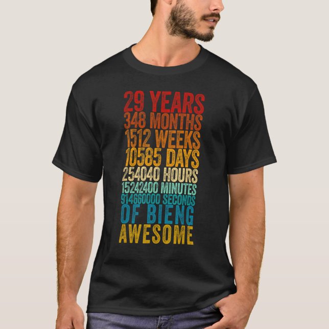 Camiseta 29.º Jugador de cumpleaños de 29 años (Anverso)