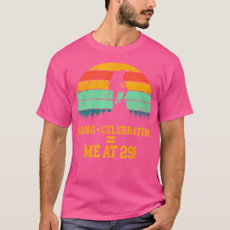 Camiseta 29.º Senderismo Al Aire Libre De Veintinueve Años