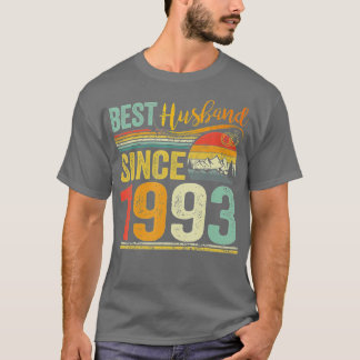 Camiseta 29 Aniversario Boda Vintage Mejor Esposo S